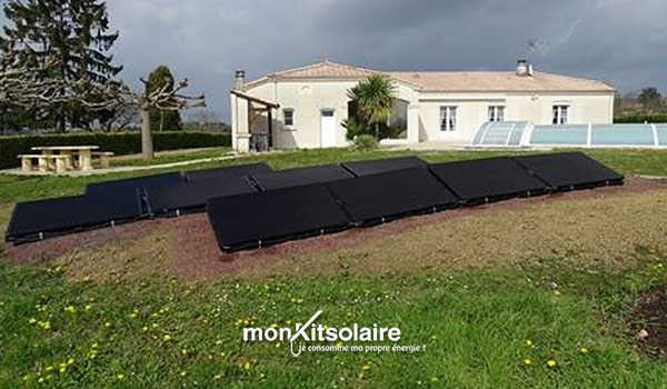 Installation du kit solaire dans le Lot-et-Garonne